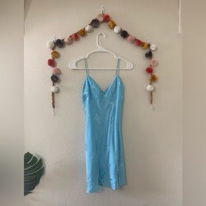 Blue (Slyler + Madison) Mini Dress.